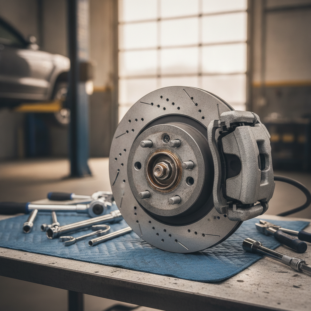 Brake Repair Service - No Face and No Text